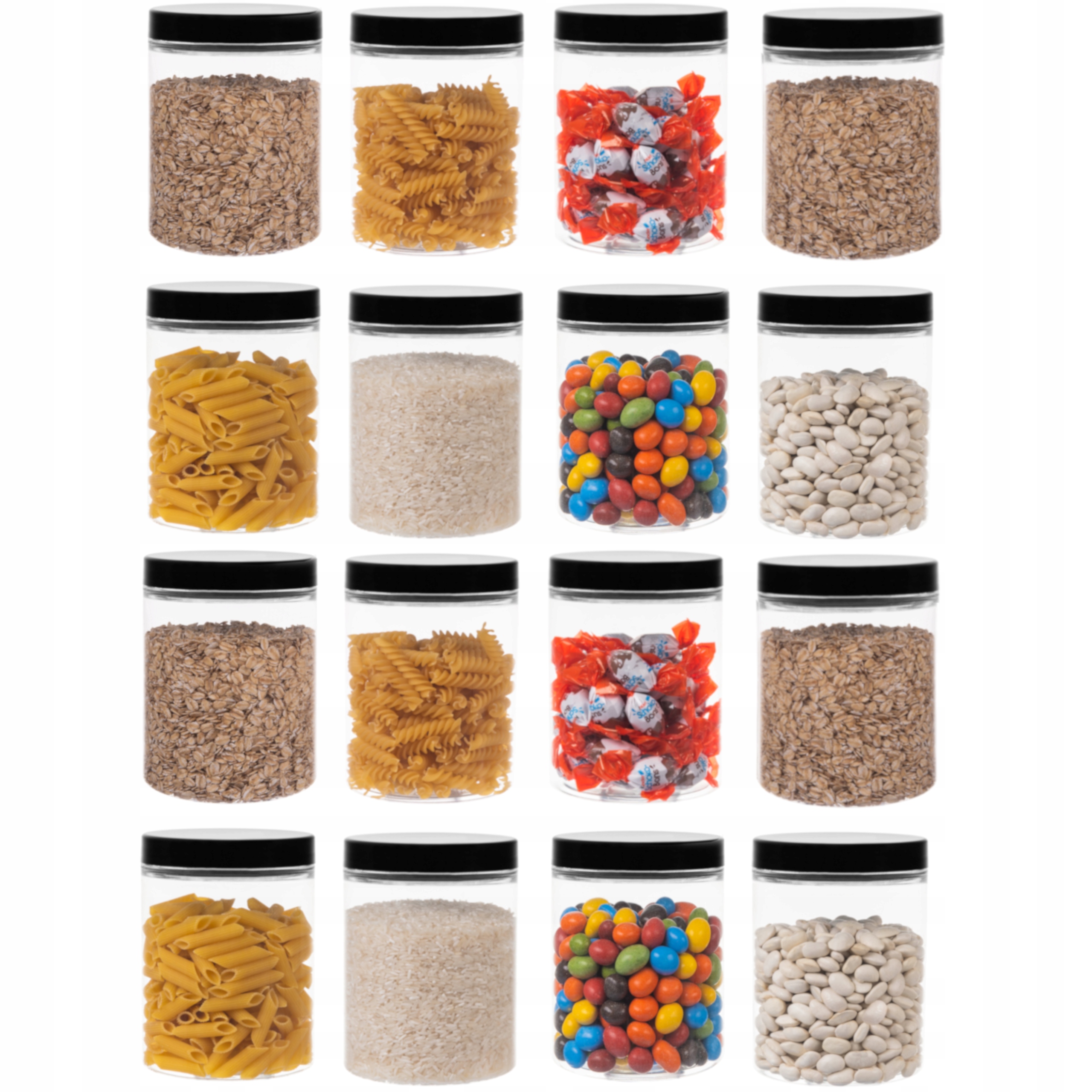 

Słoik Pojemnik 100ml Plastikowy Pet 16 szt
