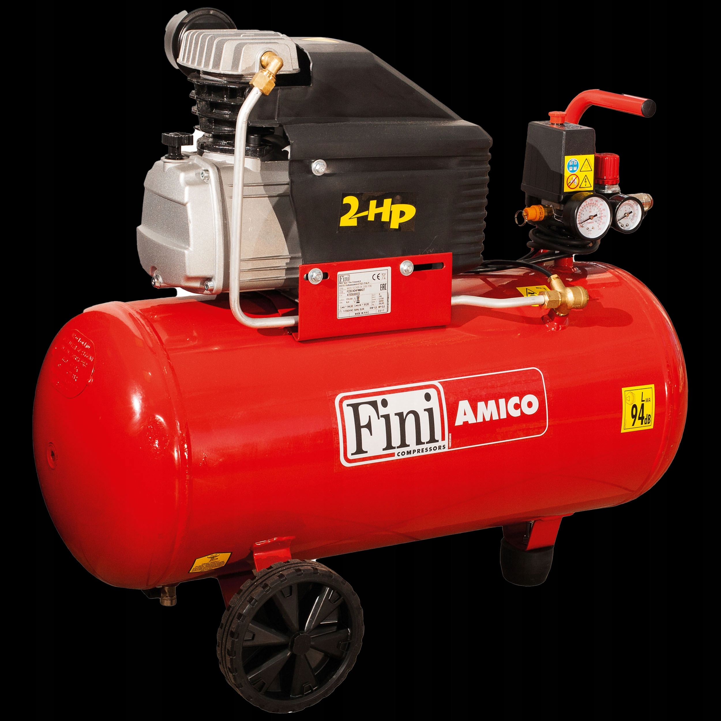 Kompresor sprężarka FINI AMICO 50l 1,5kW 8 bar Marka Fini