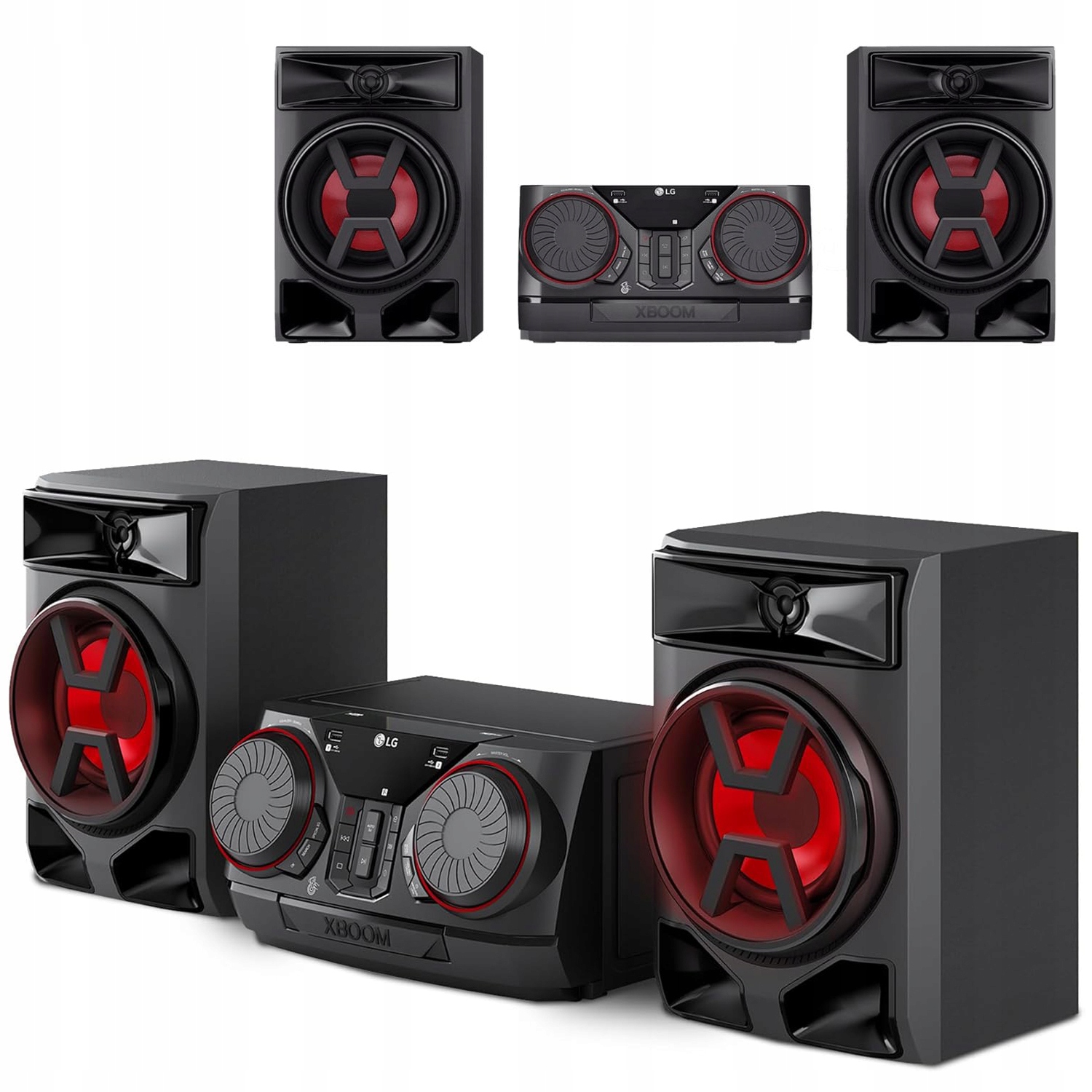 O1 Mini Wieża Lg Xboom CK43N Bluetooth Hifi Usb Aux