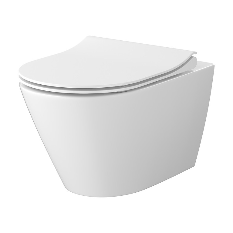 Závěsná Wc mísa Cersanit City Pro Oval s pomalým sklápěním Slim