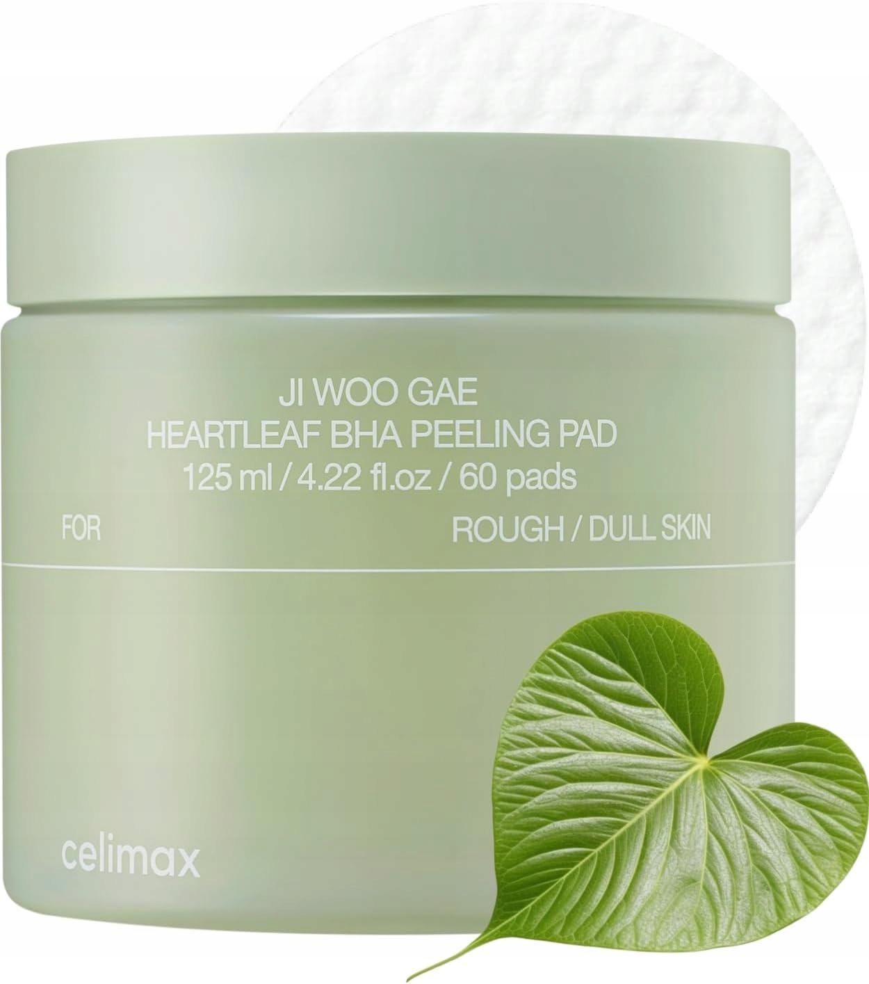 Peelingové vločky s kyselinou Bha Celimax Hearleaf Bha Peeling Pad 60ks