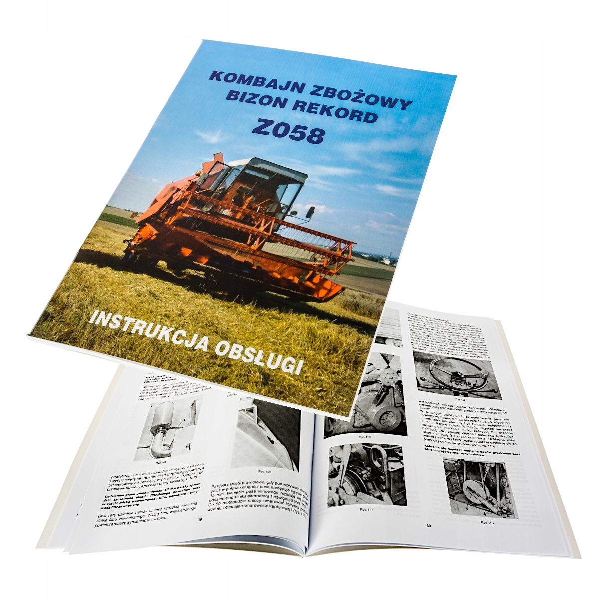 

Instrukcja obsługi kombajnu Bizon Rekord Z058