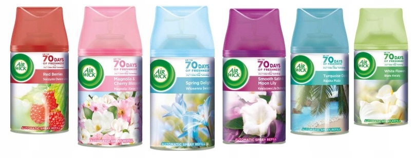 

Air Wick Freshmatic Wkład 250ml x6 zestaw