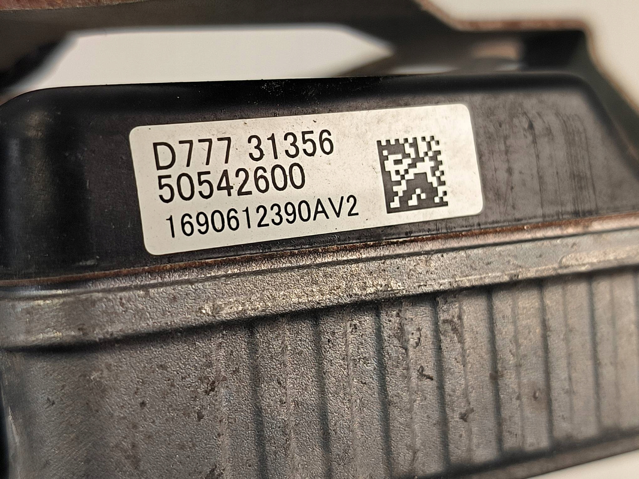 modulo D77731356 ALFA ROMEO STELVIO QUADRIFOGLIO