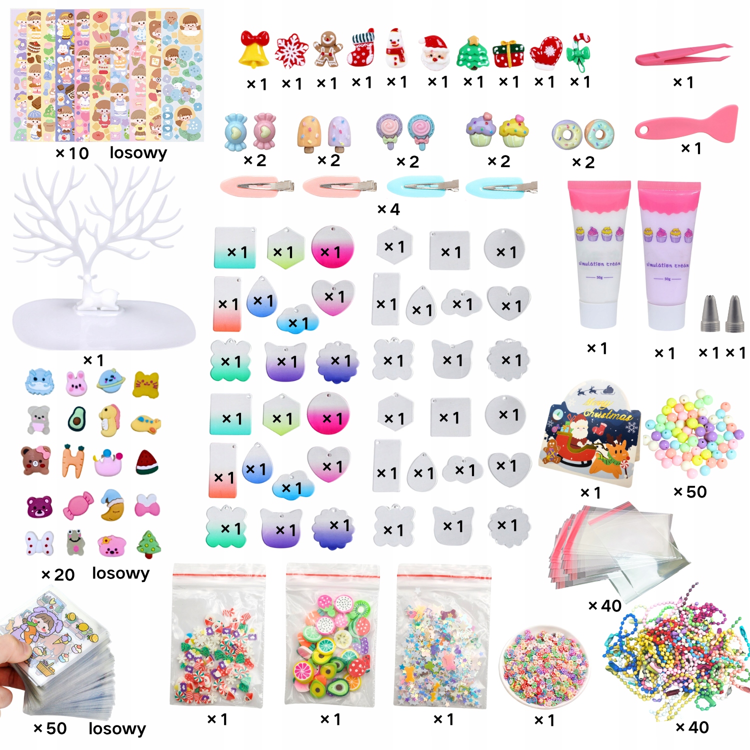 DUŻY KREATYWNY PREZENT DLA DZIECI STWÓRZ SWÓJ NIEPOWTARZALNY PRACE RĘCZNE Materiał inny