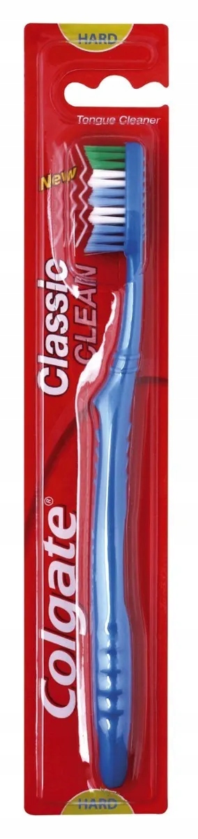 COLGATE CLASSIC DEEP CLEAN Szczoteczka do zębów TWARDA, 1 sztuka