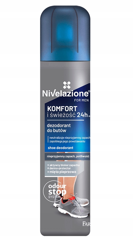 

Nivelazione Dezodorant do butów dla mężczyzn
