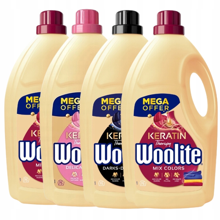 

Woolite Płyn do Prania Giga Zestaw 18L (300 pr)