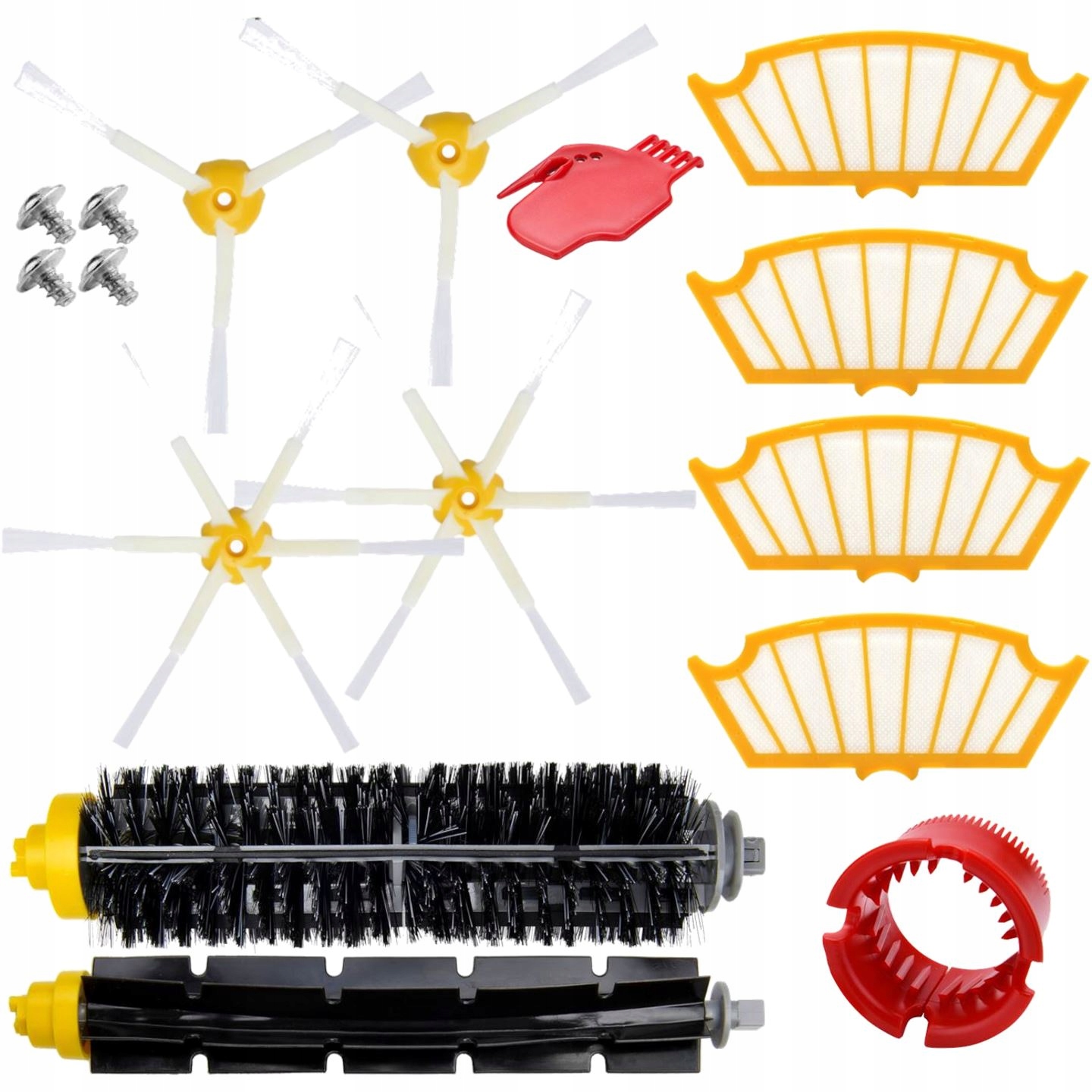 Sada kartáčů a filtrů pro iRobot Roomba 650 651 652 653 654 670