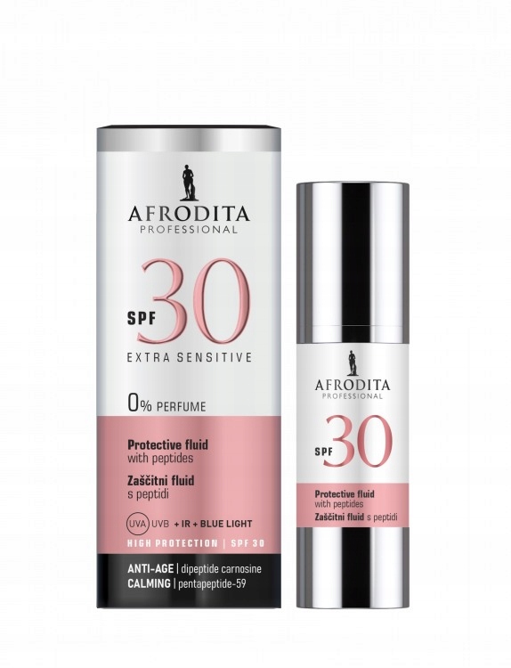 Afrodita SPF30 Ochronna emulsja z peptydami