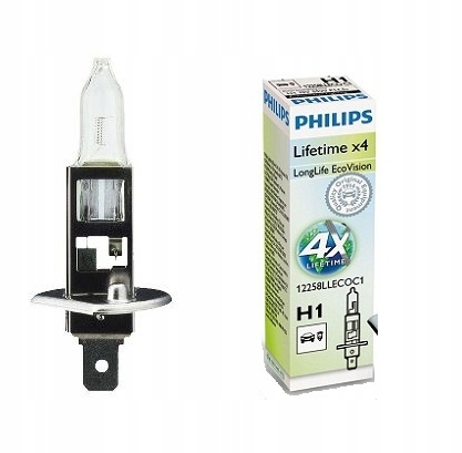 

Philips Longlife Ecovision H1 12V 4X Trwalsza 1SZT
