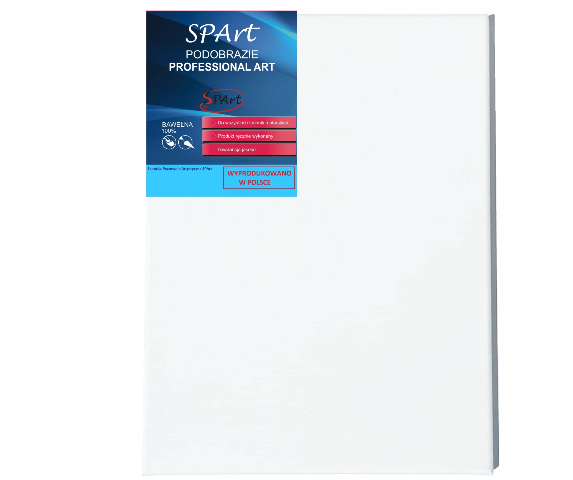 PŁÓTNO PODOBRAZIE MALARSKIE PROFESSIONAL ART BAWEŁNIANE 40x100