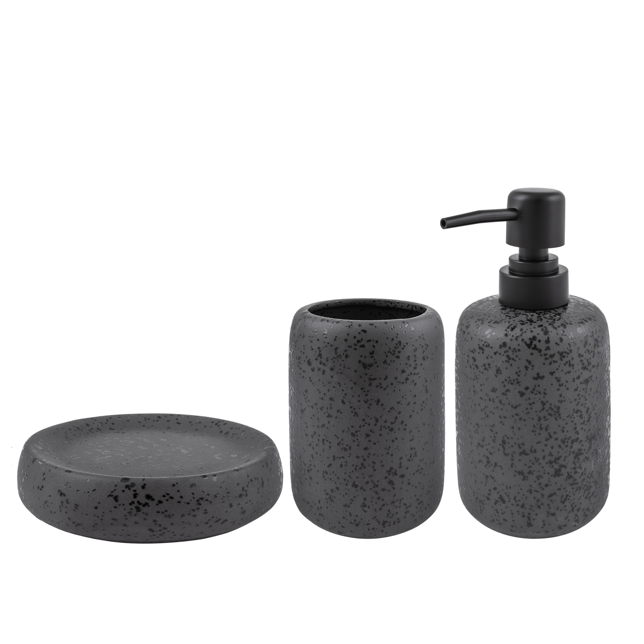 Kompletní koupelnová sada Hades z kameniny