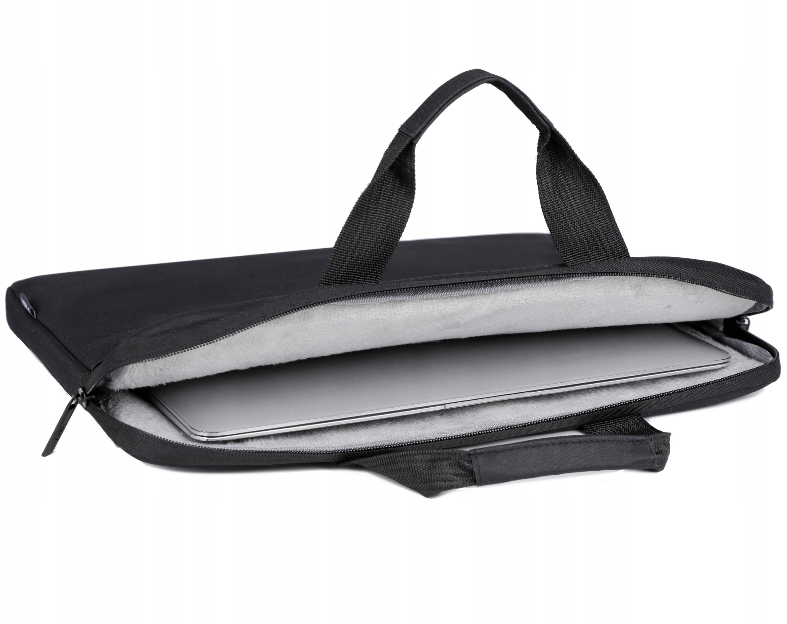 TORBA NA LAPTOPA 15,6" NA RAMIĘ CZARNA BIZNESOWA, DUŻA, POJEMNA, LEKKA ETUI Marka MIRU