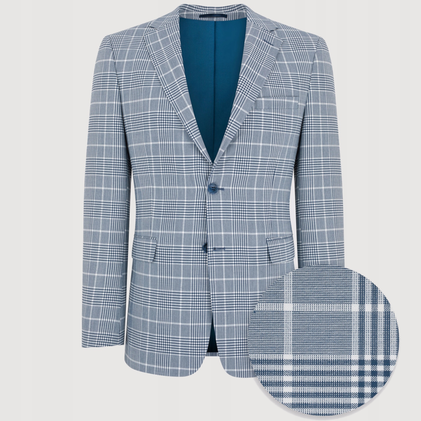 Modrá sako obleková bunda Pako Lorente 188/56