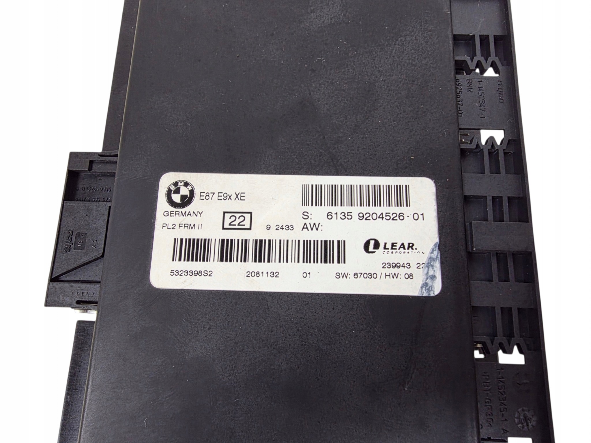 BMW E87 E90 E91 modulo centralina luci originale. 9204526