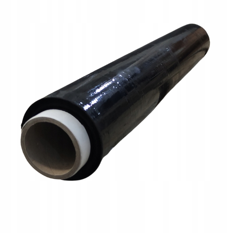 Folia stretch 1,5kg 23mic czarna
