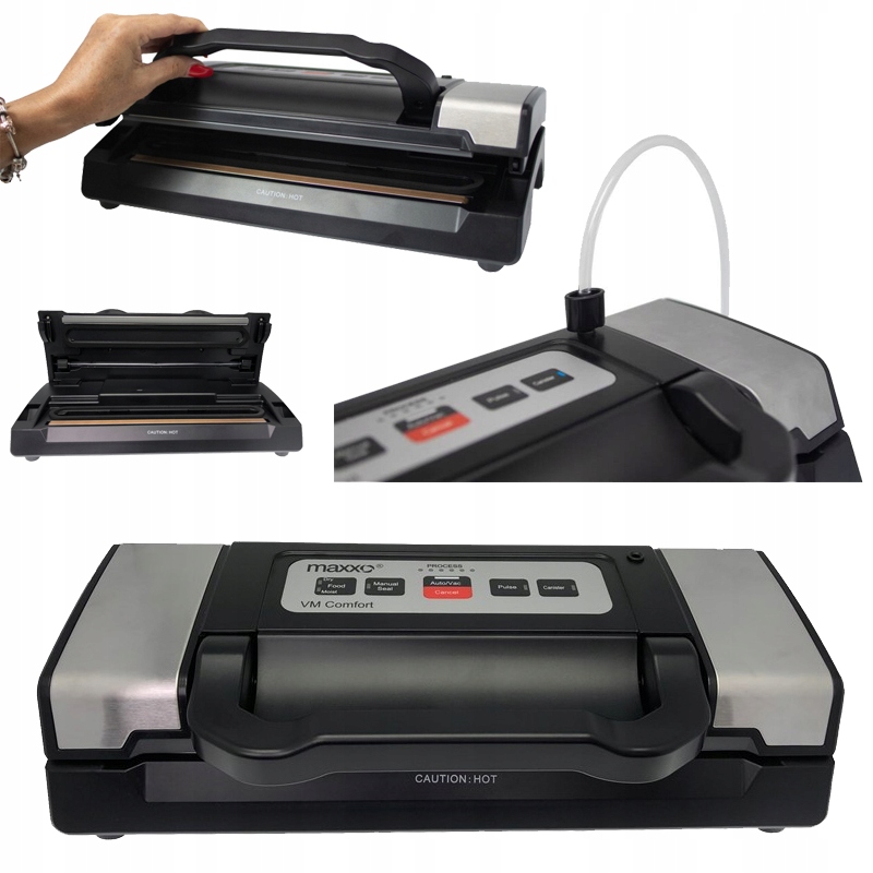 Vákuová zváračka Maxxo VM Comfort Strieborná na potraviny
