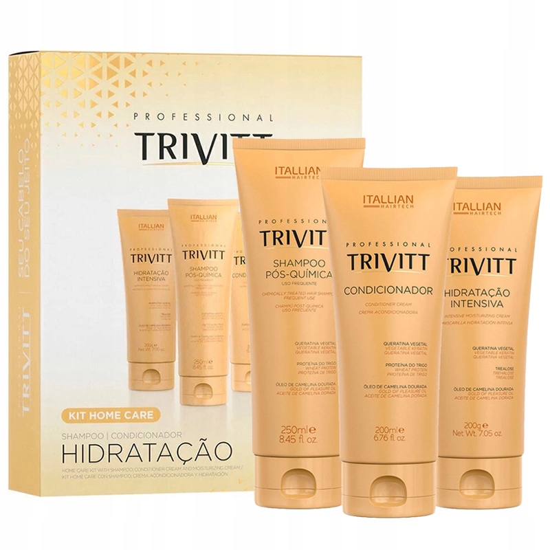 Trivitt Home Care Sada Na Vlasy Šampon 250 ML Maska 200 G Kondicionér 200 ML
