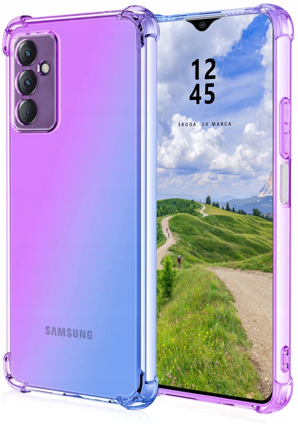 

Etui do Samsung M23 5G Mieniący Kolor Szkło