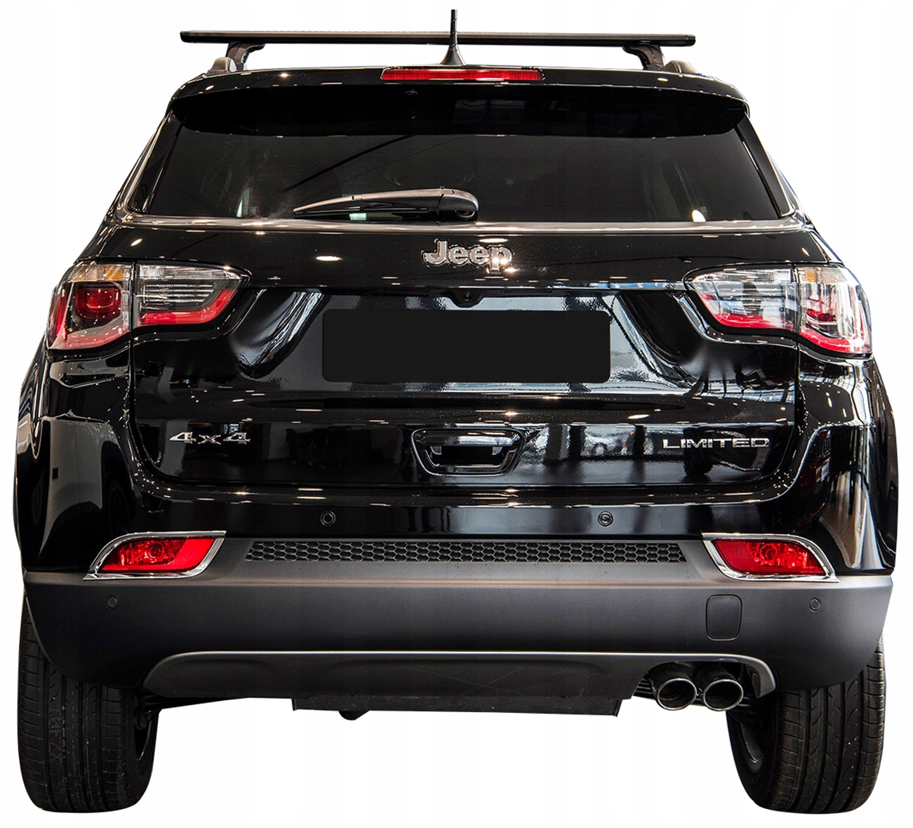 JEEP COMPASS 2017 + ГАЛОГЕННАЯ ДЕКОРАТИВНАЯ РАМКА СЗАДИ