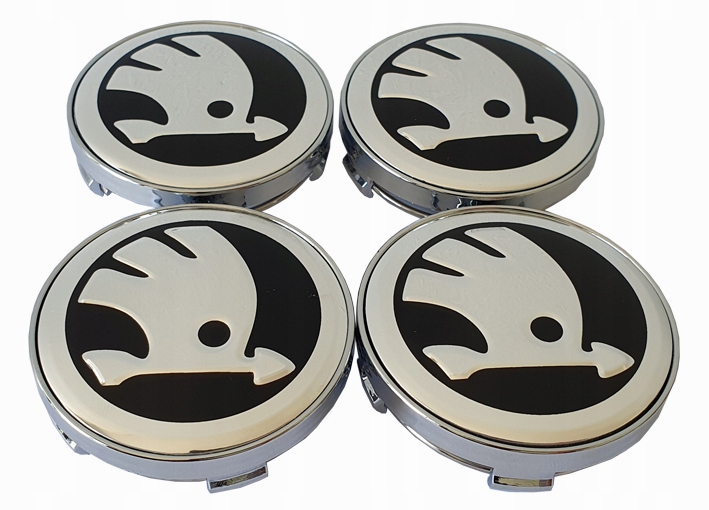 DEKIELKI ZAŚLEPKI DEKLE FELG KAPSLE SKODA 60MM