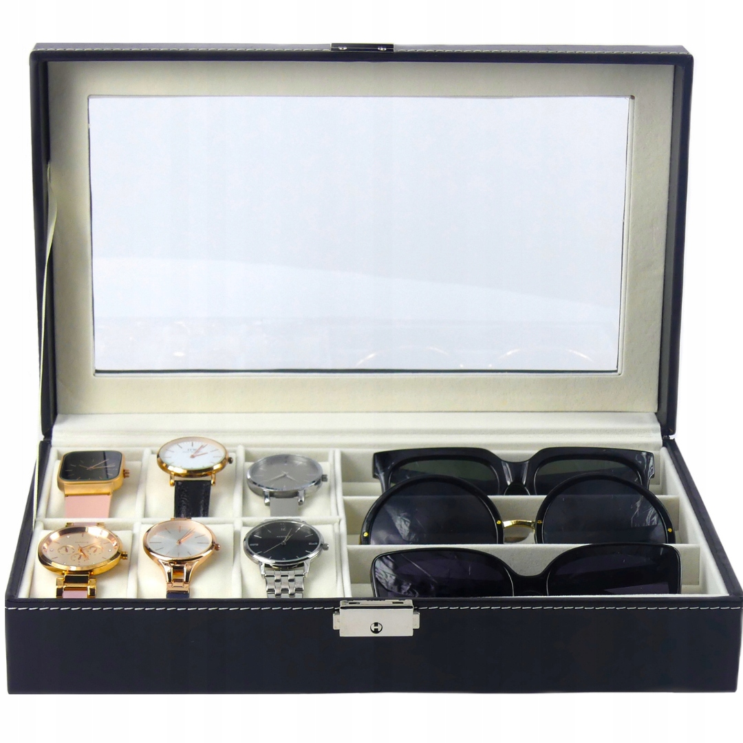Výjimečná Krabička pouzdro Dárek Valentýna Kufřík na Hodinky Brýle 9