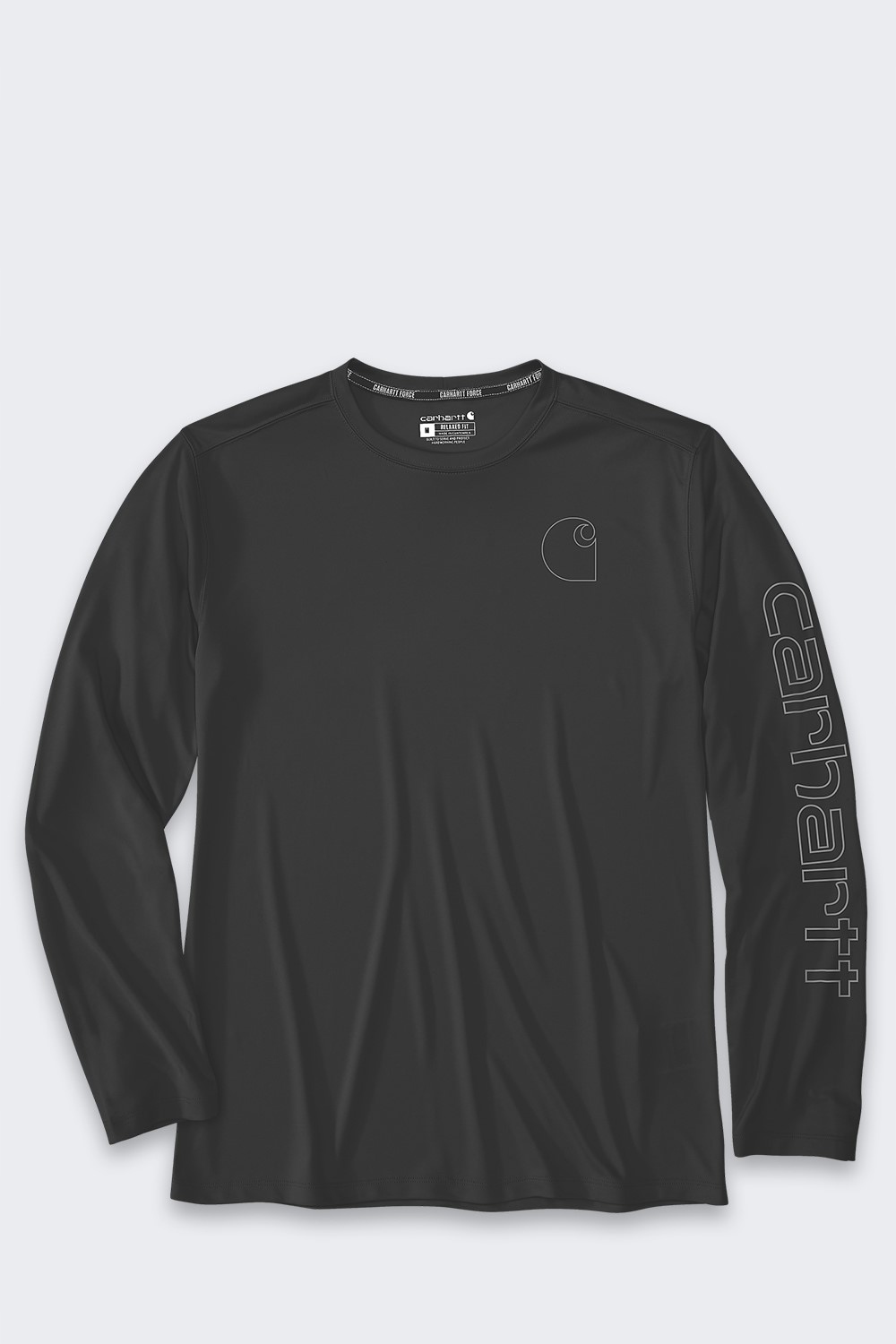 Tričko Sun Defender Light Logo Ls Black