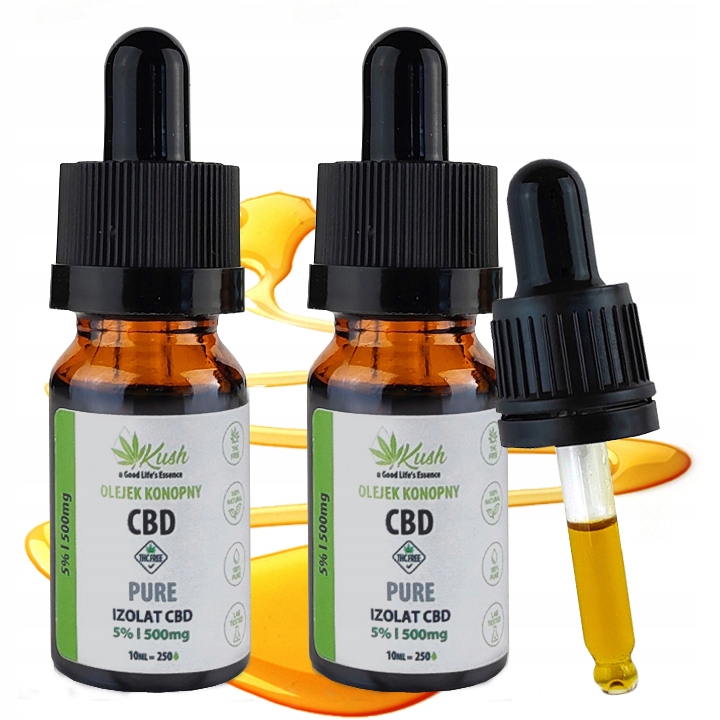 

Olejek Konopny Kush Cbd Pure 5% 1000 mg 2x 10ml