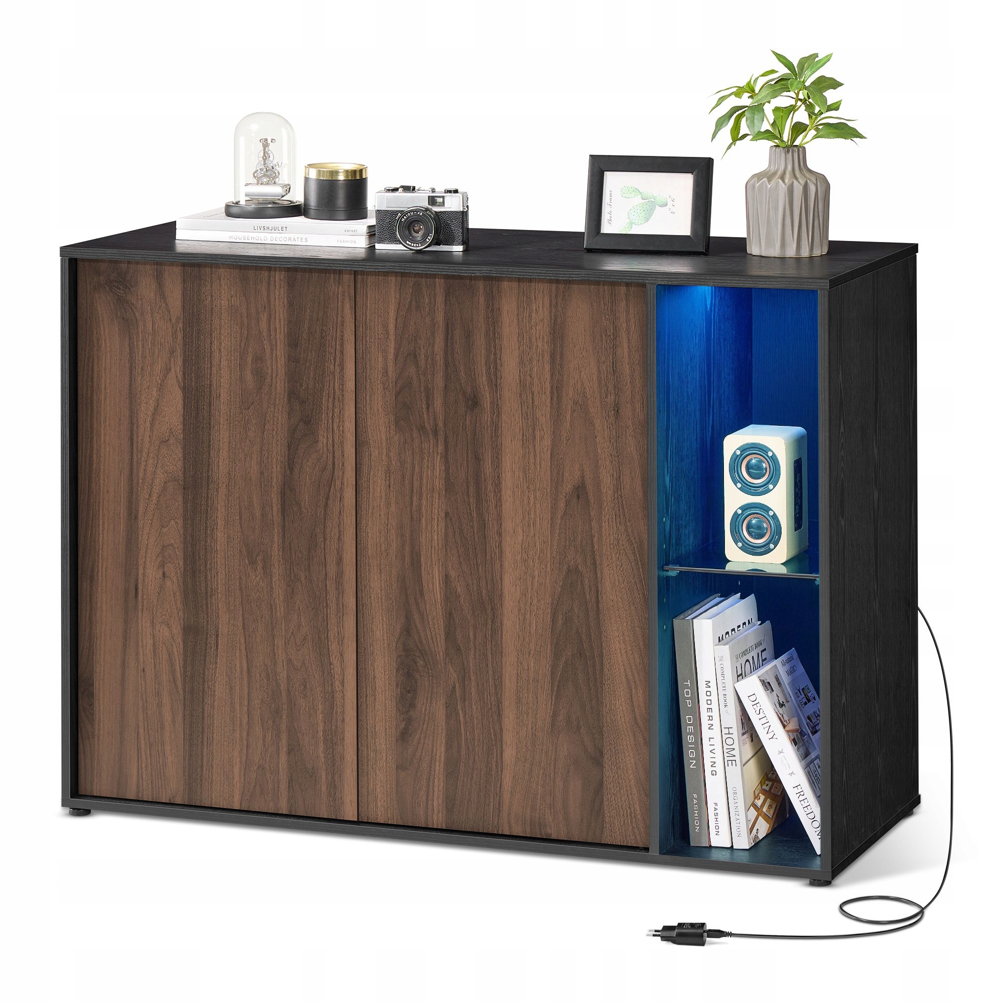 Tv Skrinka Pod Televízor Komoda Stolík Tv Stojaca Matná Do Obývačky Loft Led