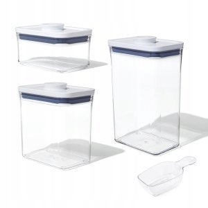 Sada Nádob Na Potraviny Oxo Good Grips 3 ks s odmerkou 2.6 l