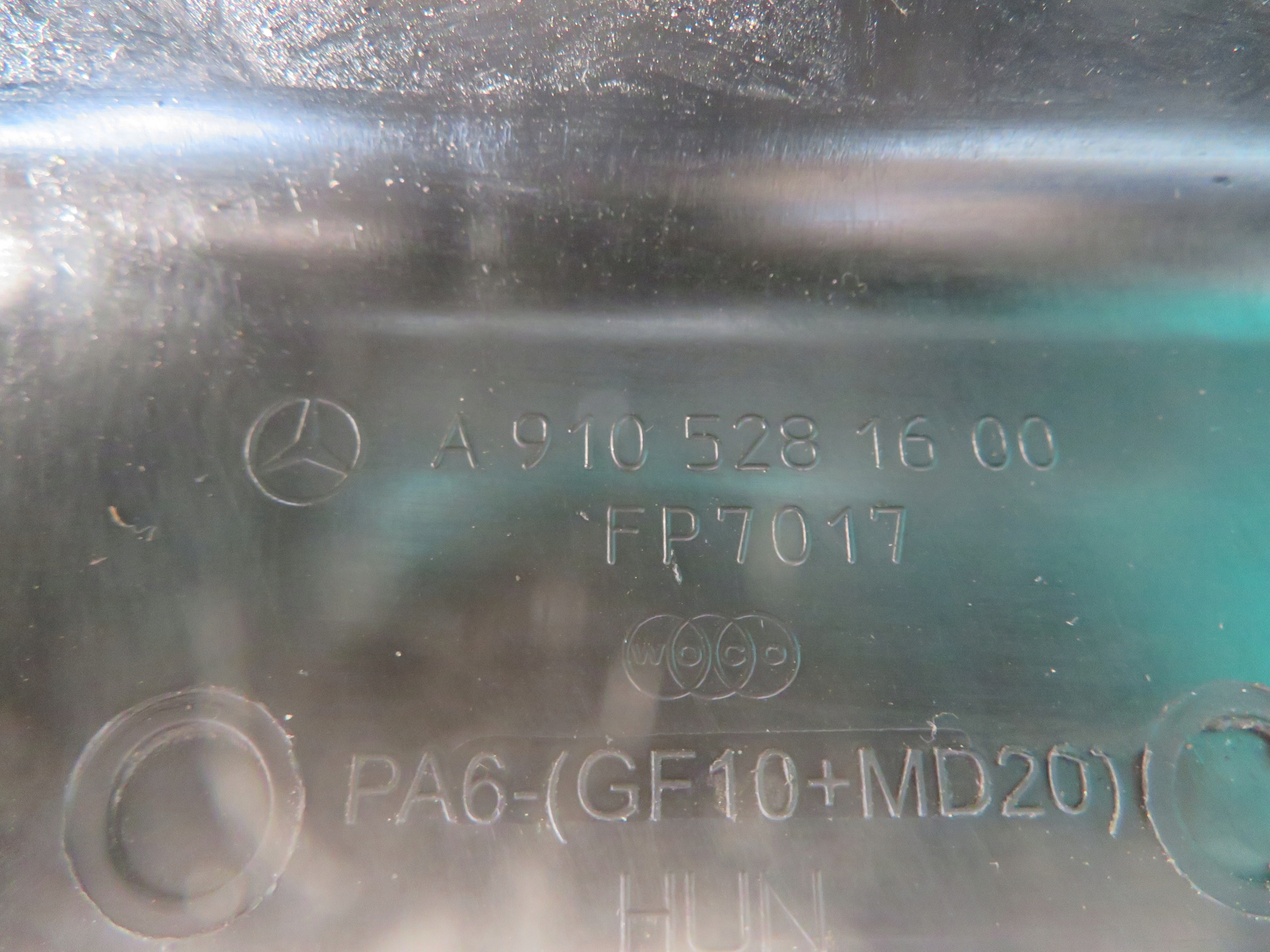 Gehäuse filter luft MERCEDES SPRINTER 2.2 19R A9105281600
