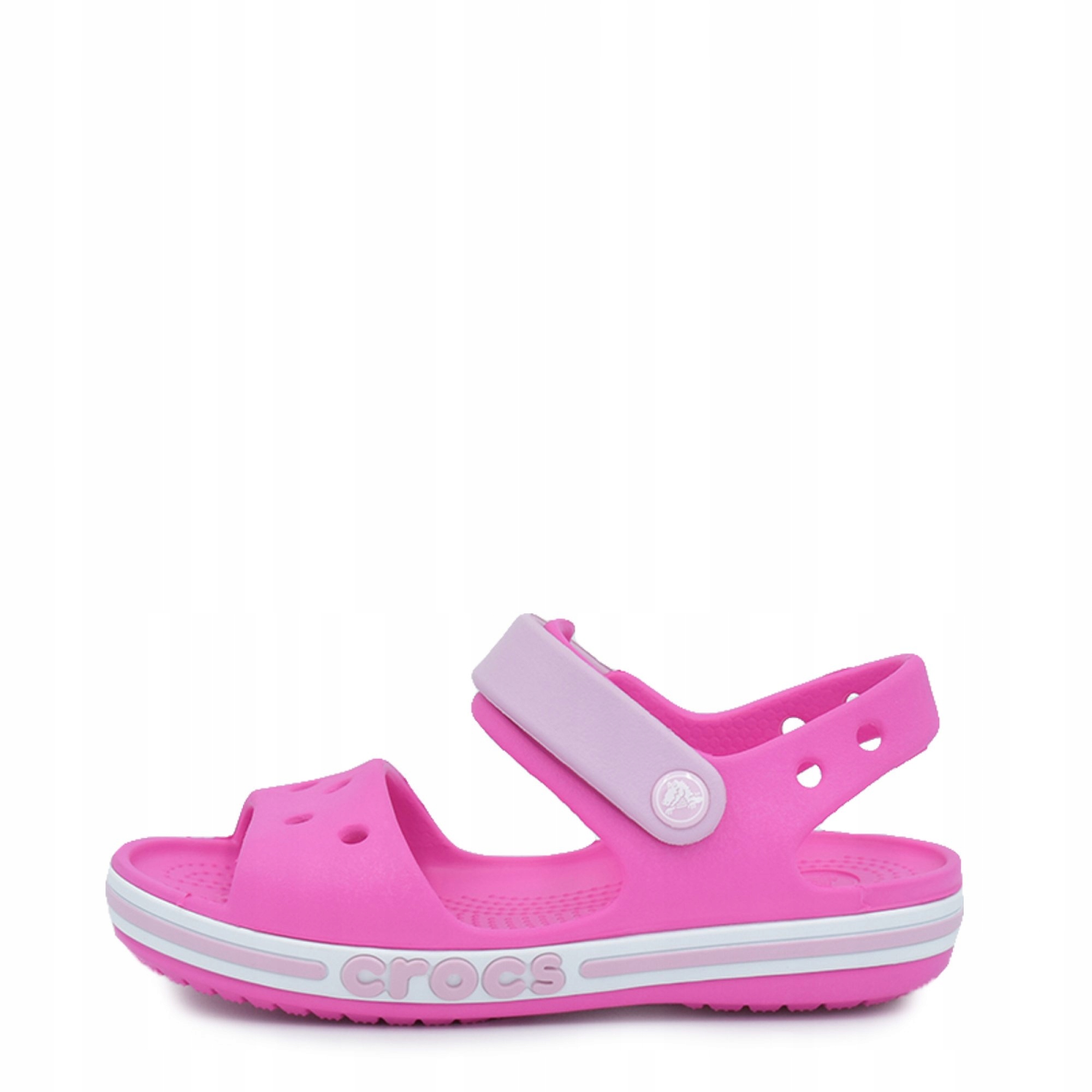 Crocs Crocband Bayaband Sandal Kids sandałki dziecięce różowe (r. 27/28)