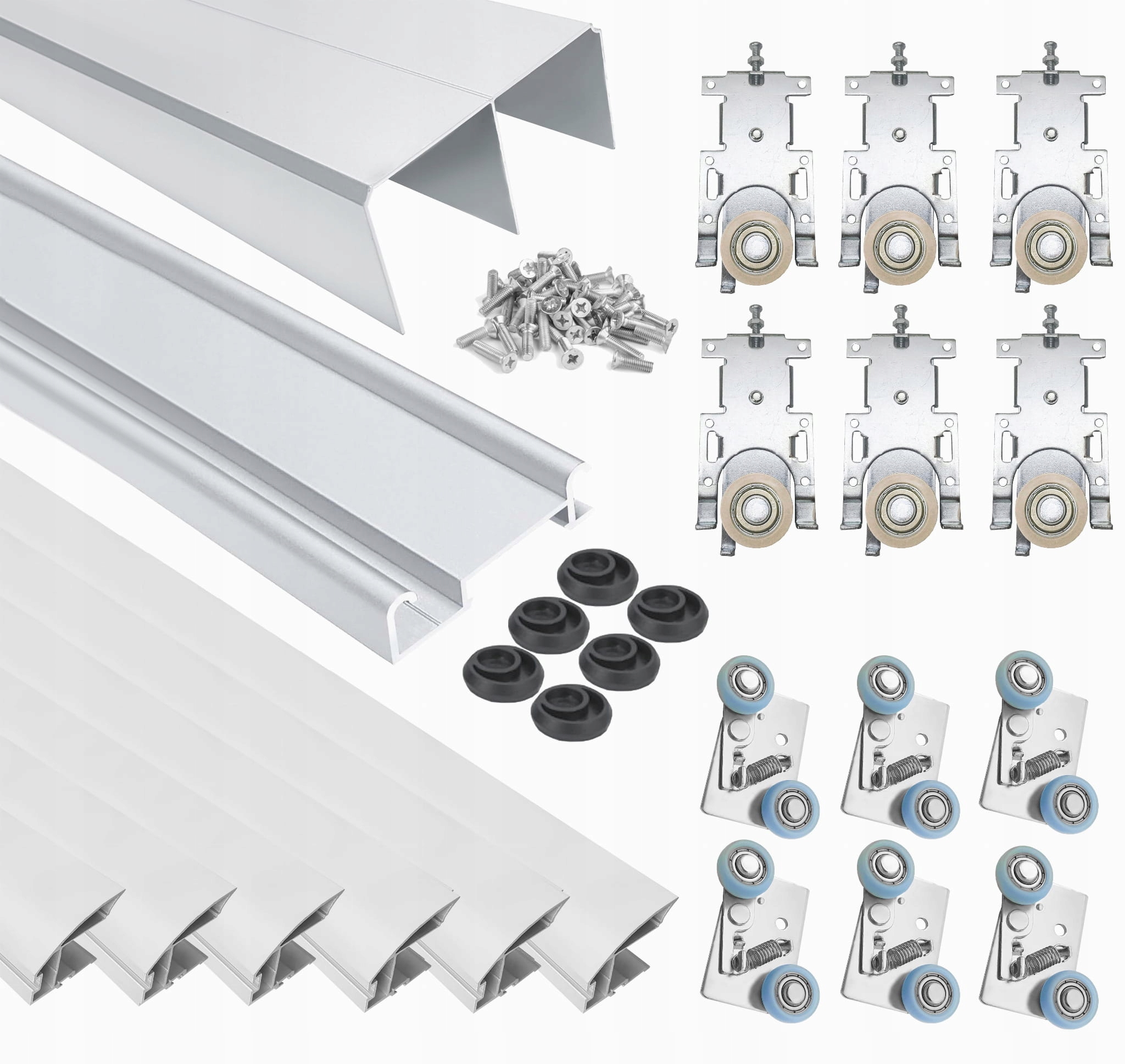 

Drzwi przesuwne zestaw okuć szerokość 3m 3 drzwi