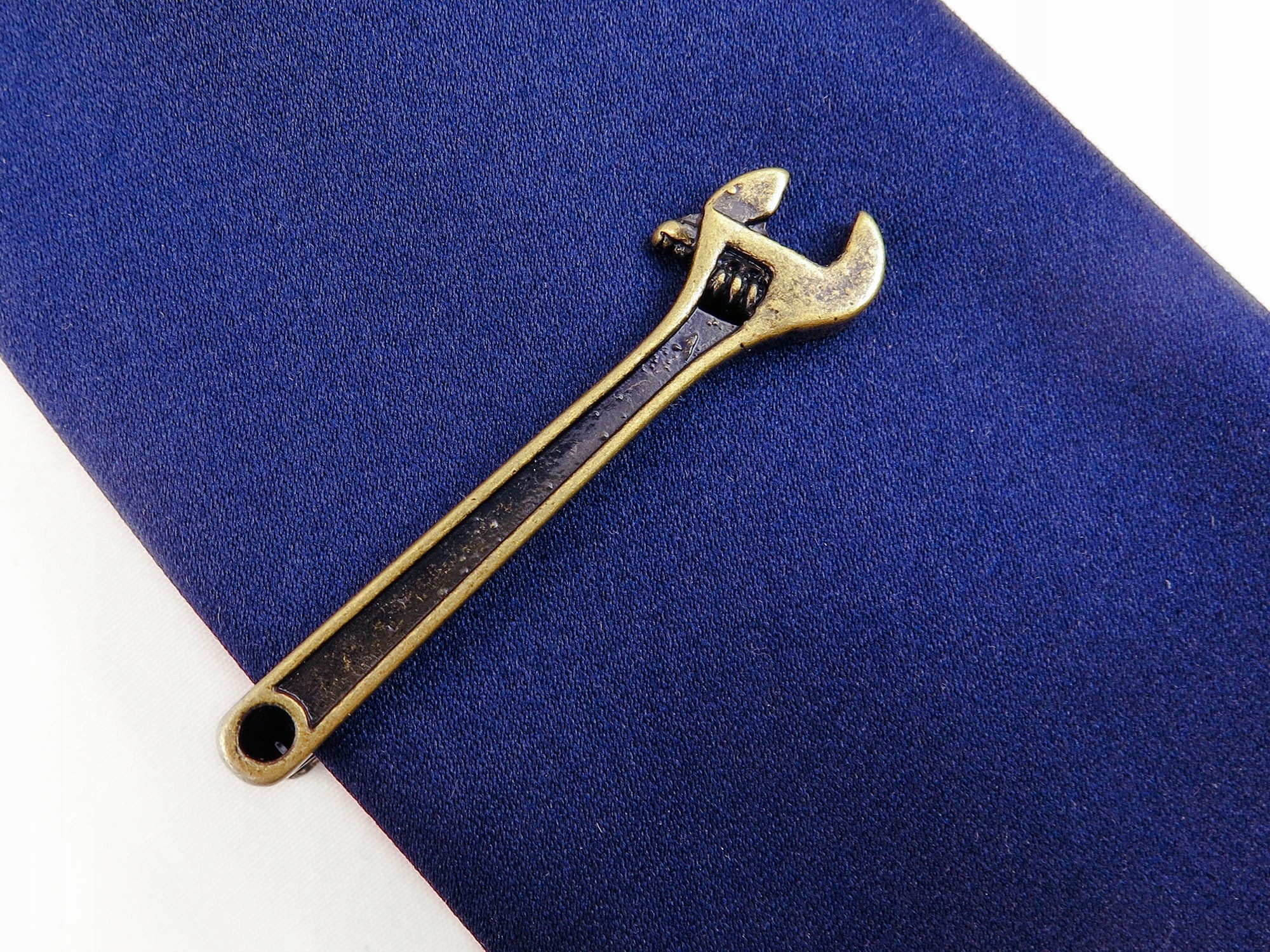 Unikalna spinka do krawata - klucz francuski ZS21 Płeć mężczyzna