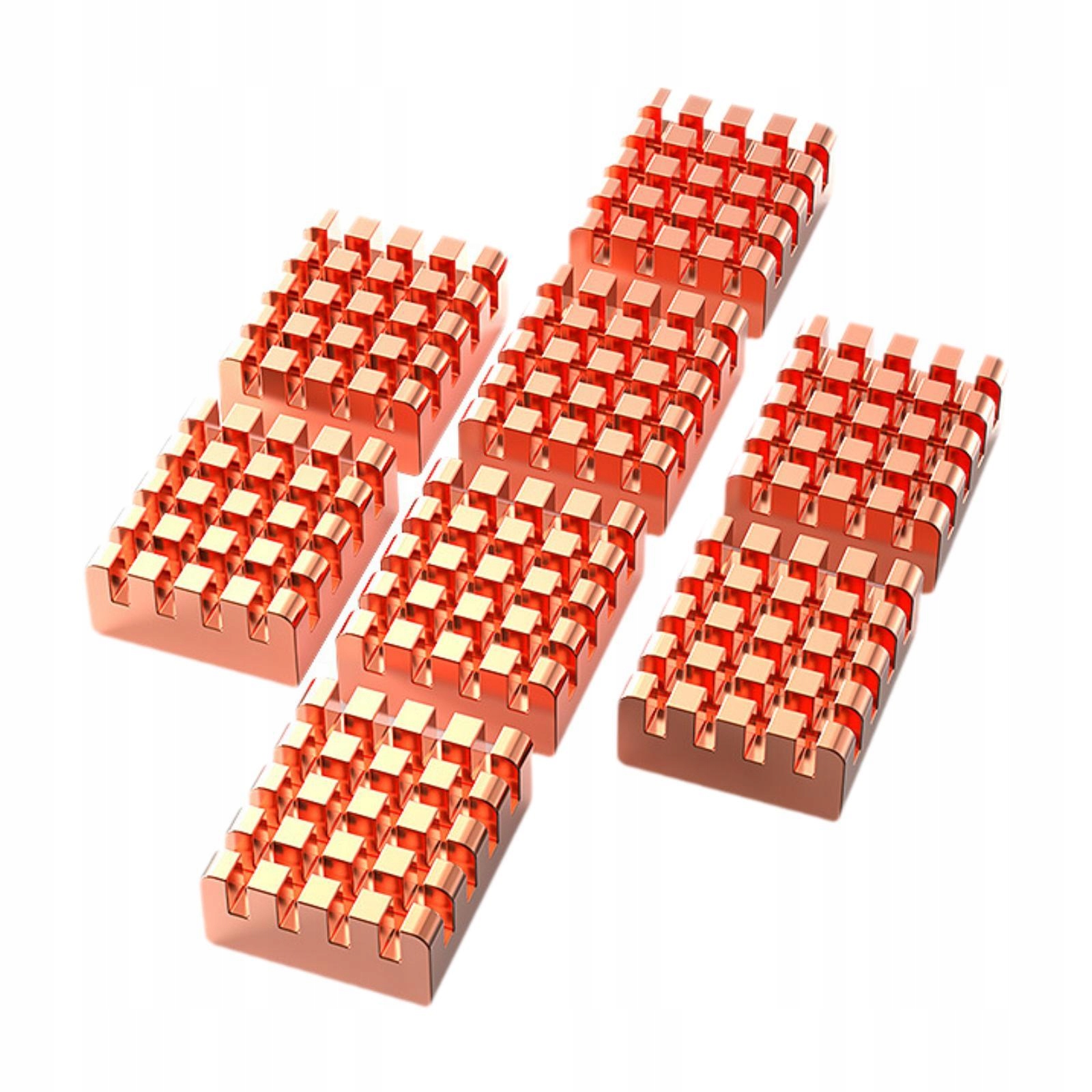 Radiator Pure Copper Surface Simple 1,1 mm x 1,1 mm x 1,1 mm