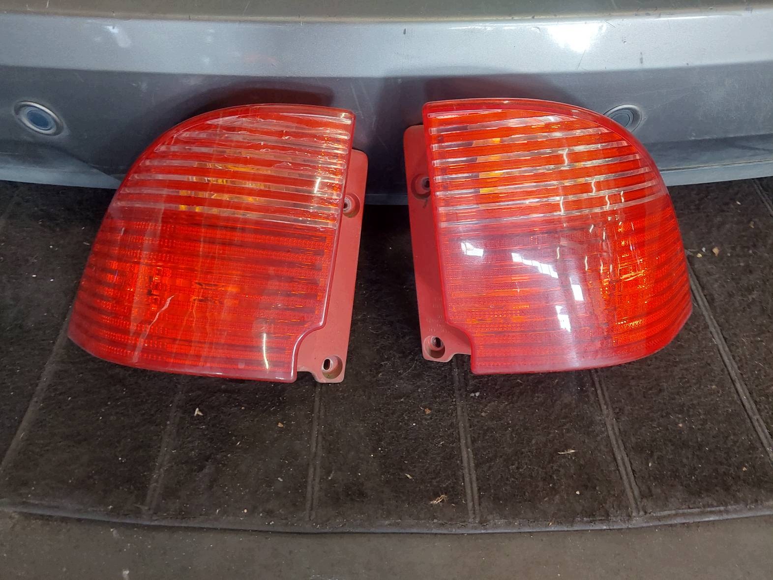 complete rear part SAAB 9-5 279 trunk door boot bumper rear part lights rear part