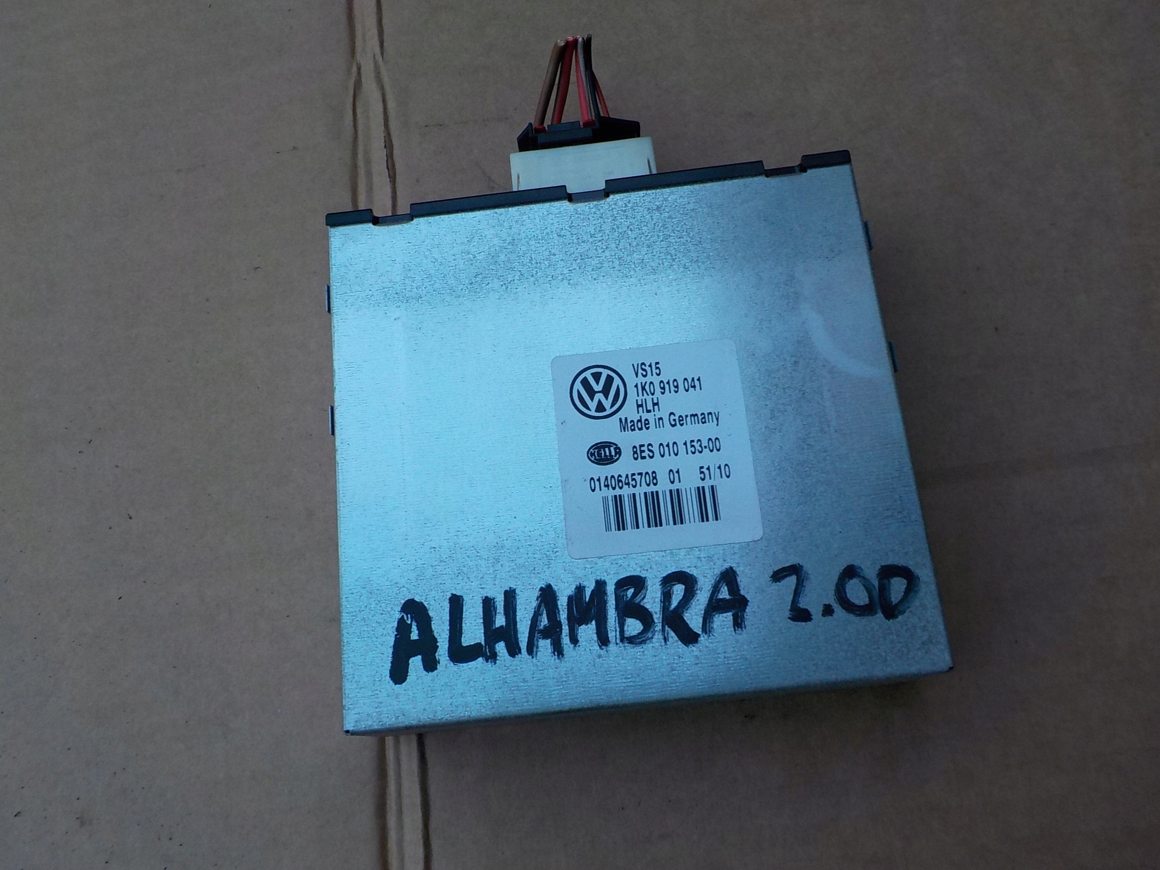 modulo stabilizator di tensione seat alhambra II 1K0919041