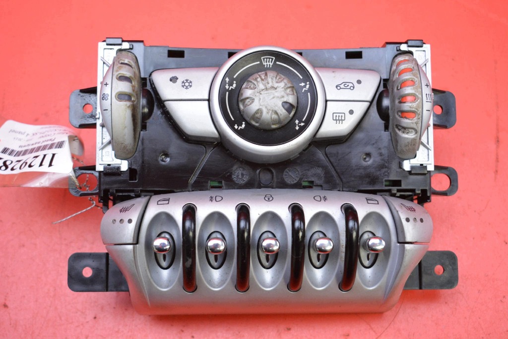 control panel air conditioning devices KLIMY 3449253 MINI COOPER ONE R56 06-10