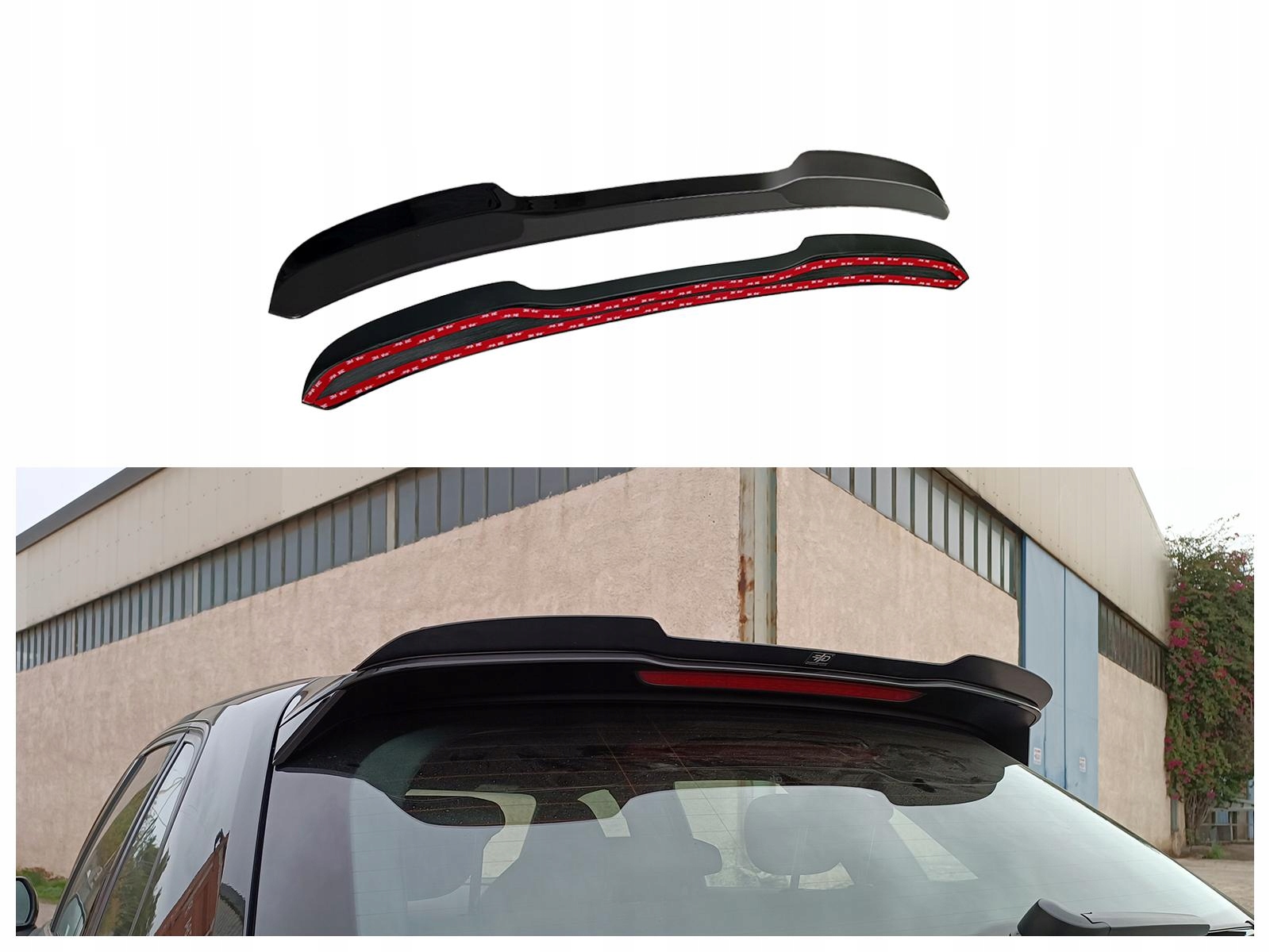 Kryt na střešní spojler pro Audi S3 8V III 2012-2020 Hatchback