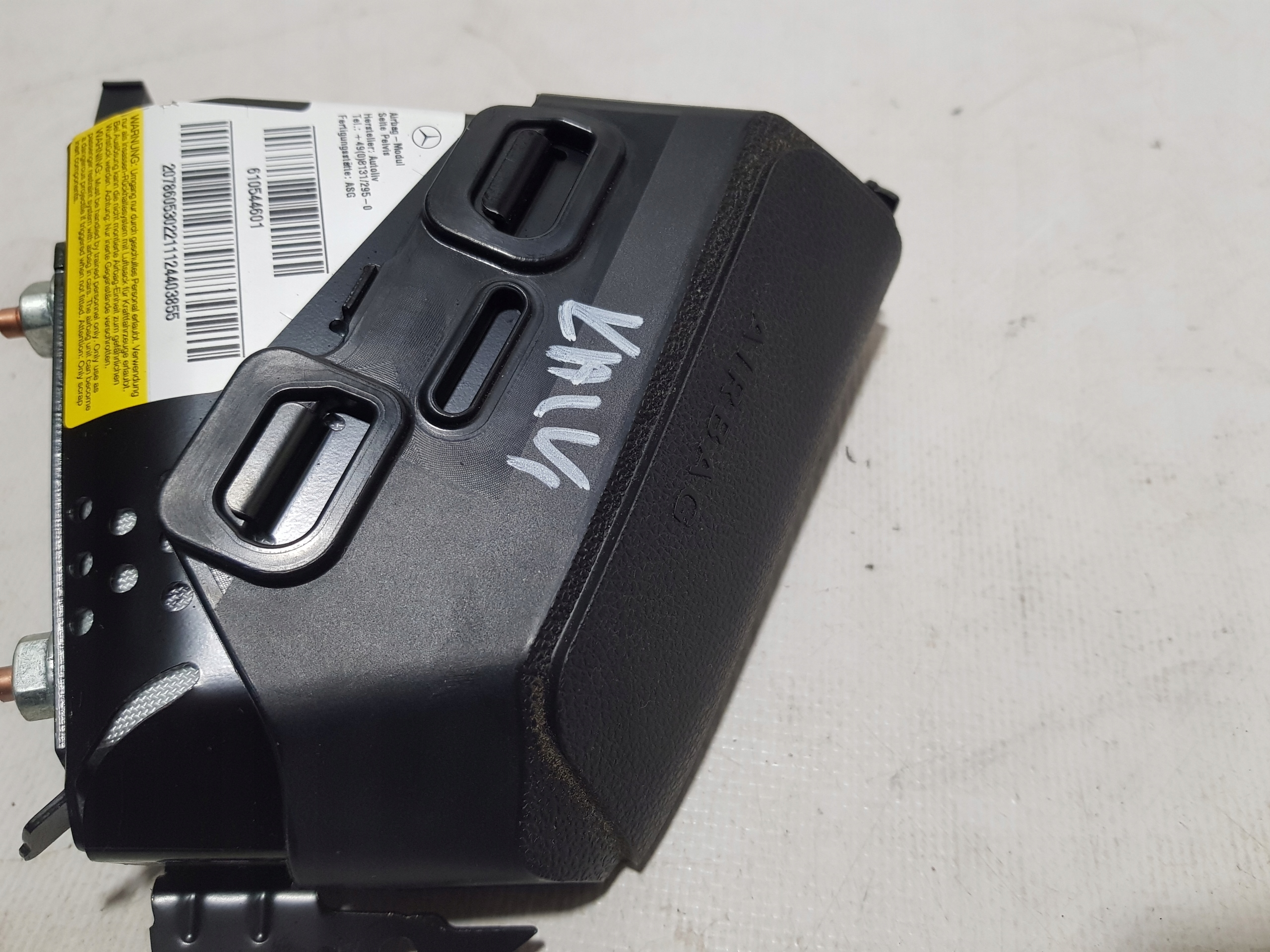 MERCEDES W207 airbag seat airbag driver´s left