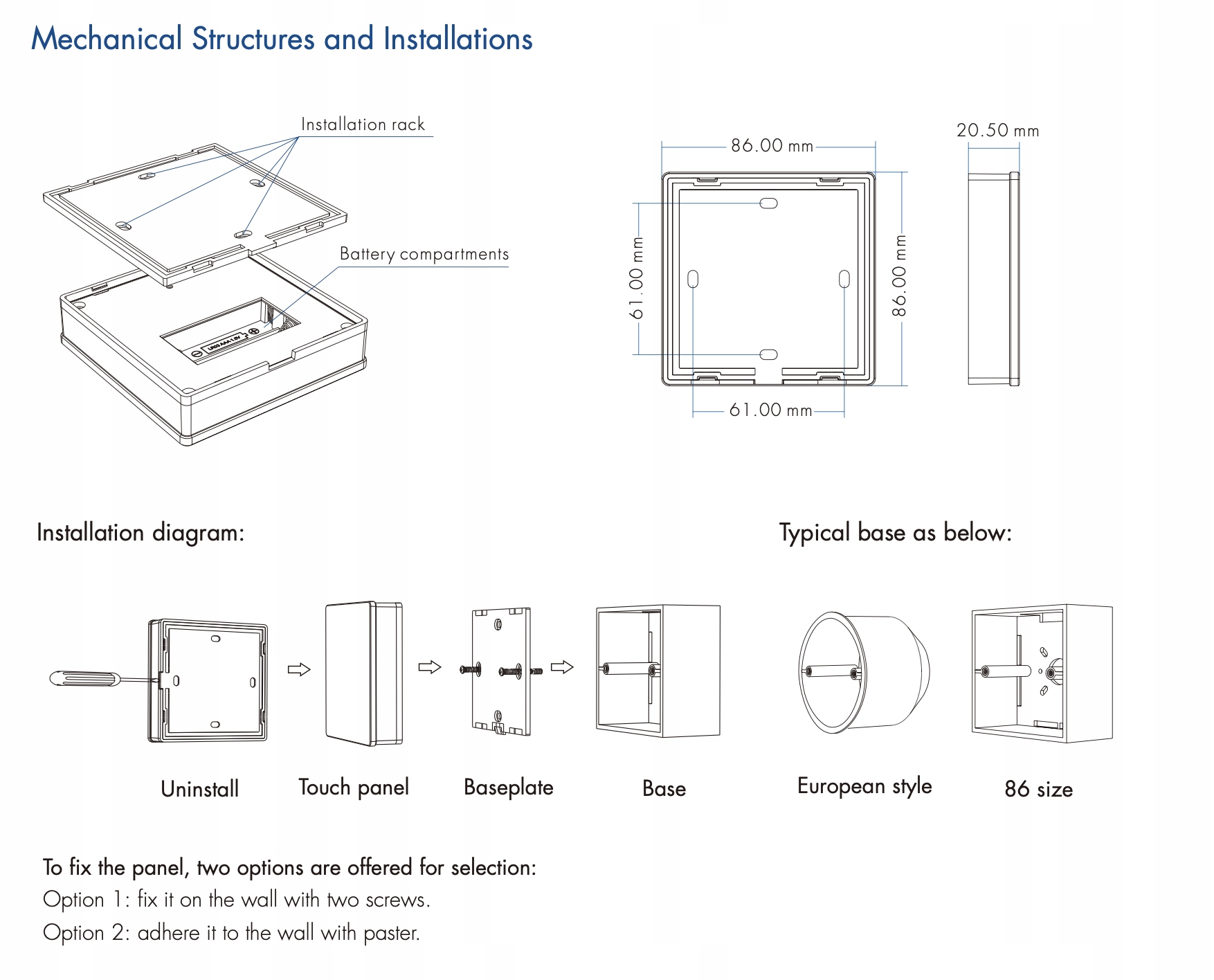 T24(W) Panel RF LED RGB/RGBW Dotykowy 4-Strefowy Bat Marka Skydance