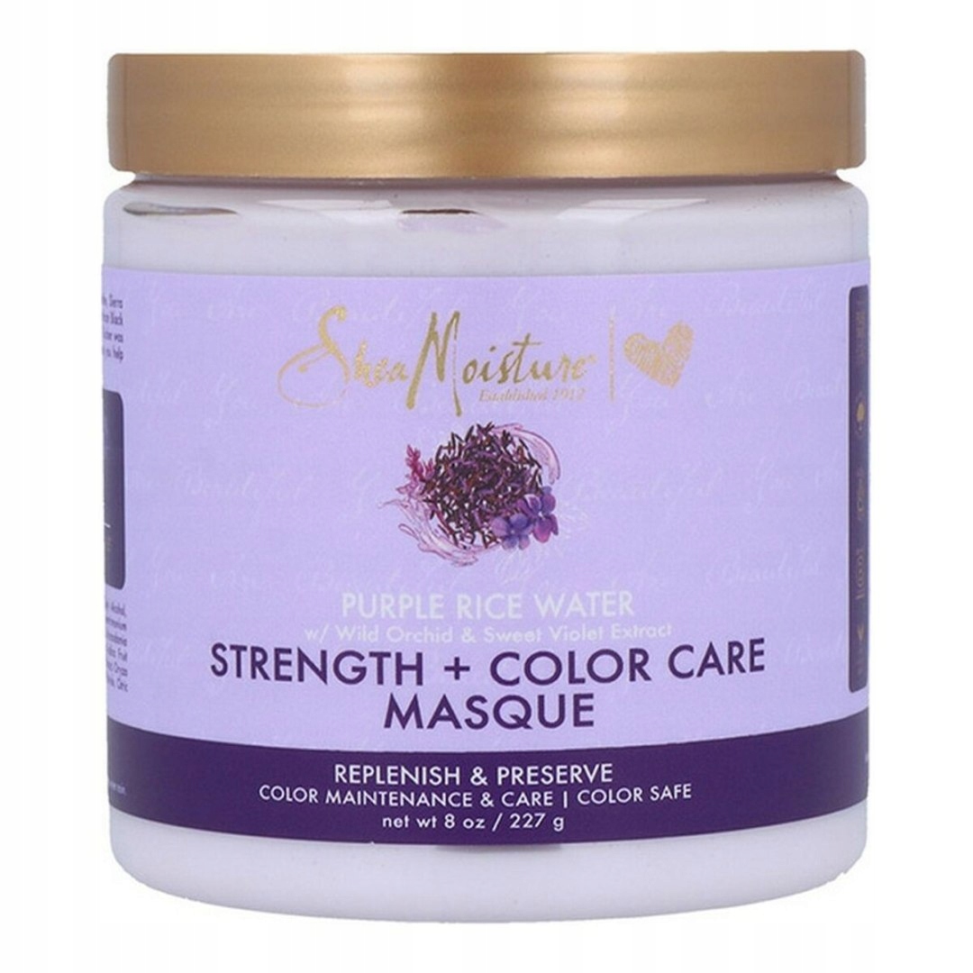 Maska na vlasy Purple Rice Water Shea Moisture Moisture Purple (227 g)