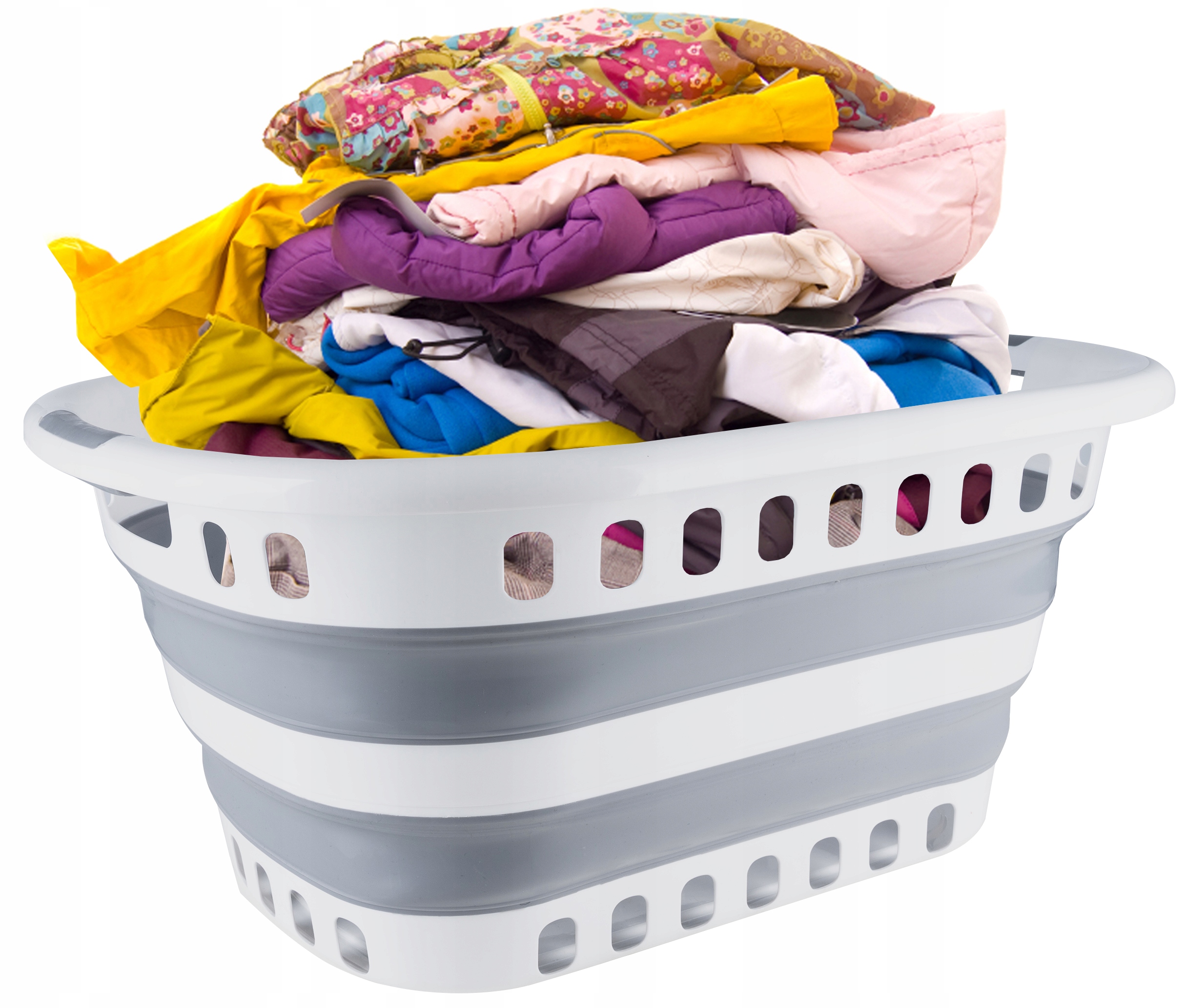 DUŻY KOSZ NA PRANIE MISKA SKŁADANA SILIKONOWA Kod producenta m39c