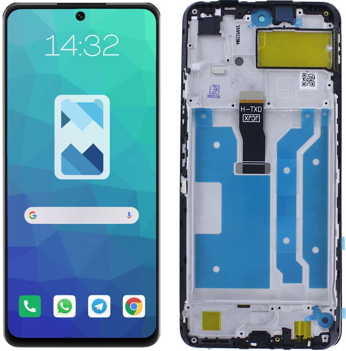

Wyświetlacz LCD Ekran do Huawei P Smart 2021 Ramka