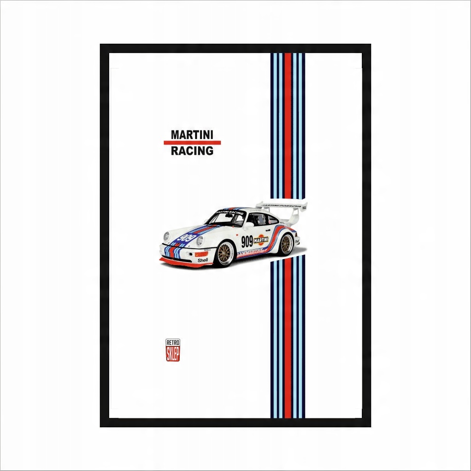 

Obraz na ścianę Martini Racing Porsche
