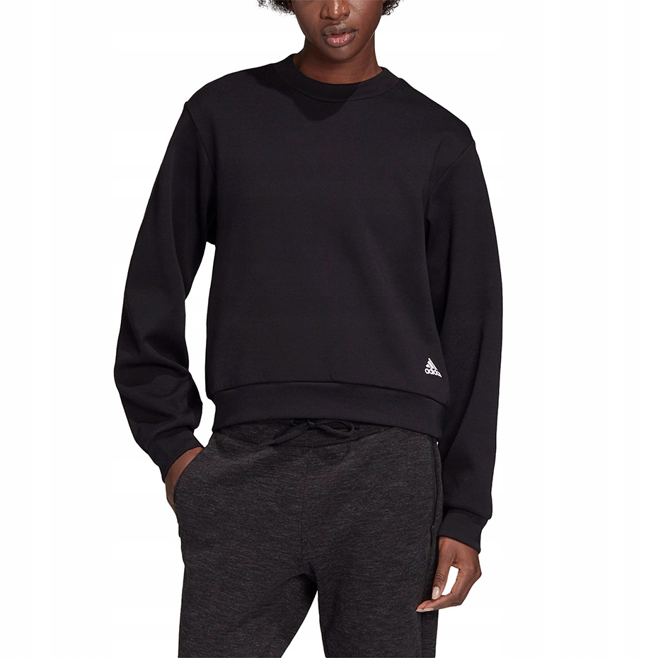 Mikina adidas Sportovní tepláková Pohodlná bez kapuce Bavlněná vel