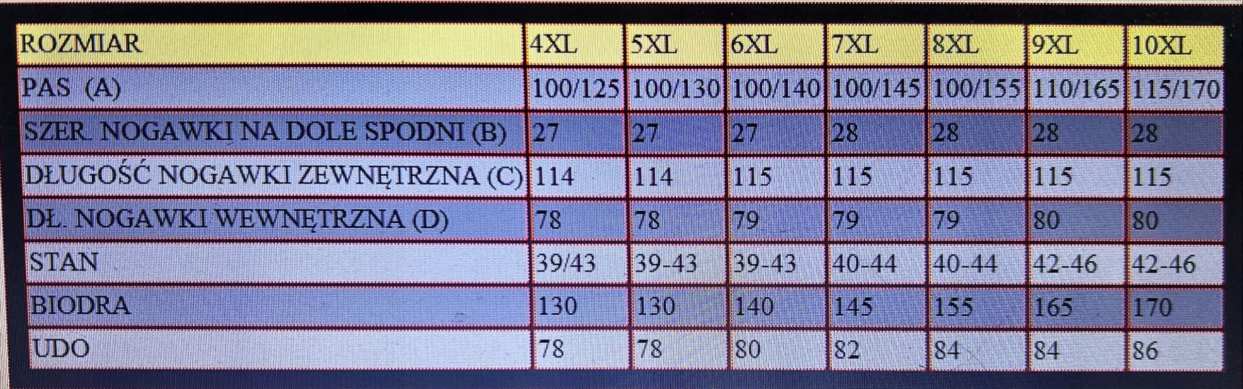 SPODNIE DRESOWE ŚLISKIE PROSTA NOGAWKA 2 KIESZENIE roz. 8/9XL PROMOCJA Marka inna