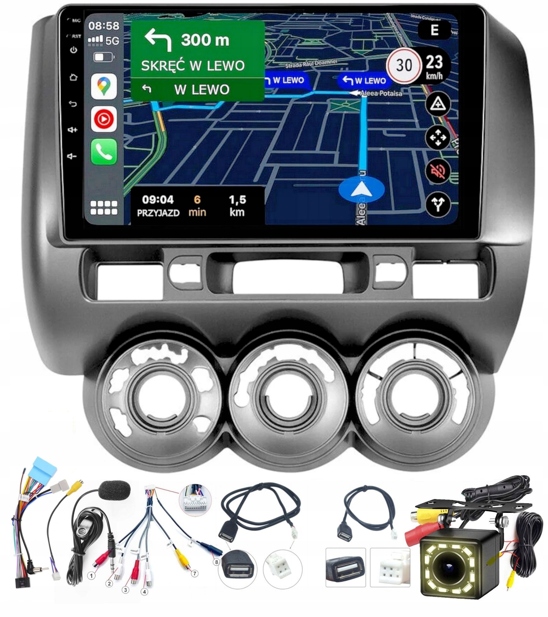 Autorádio Mazda 5 2005-2010 Carplay Android-auto