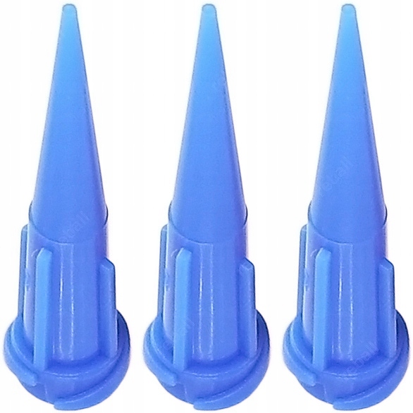 3szt igła dozownicza plastikowa pasty 22G 0,72mm